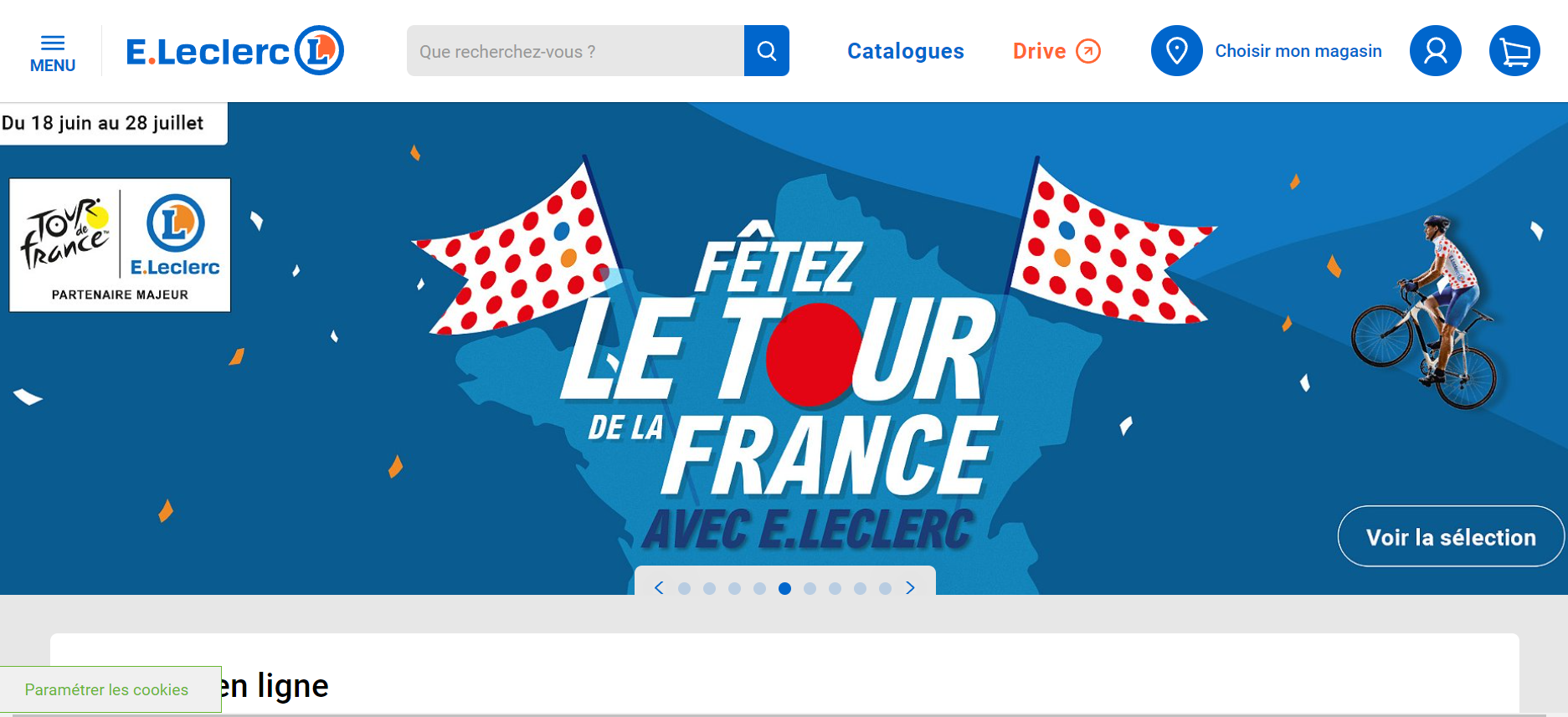 Screenshot E.leclerc